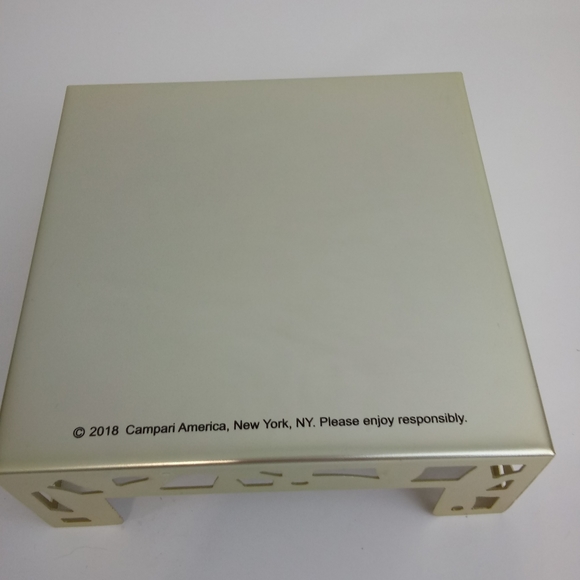 Grand Marnier Brushed Gold Cocktail Napkin Holder - Picture 7 of 7